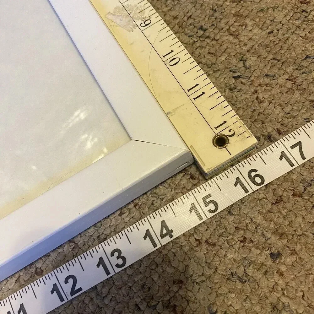 M. Wiscombe Sandcastle Beach & Flags Framed Art Prints 16”x12” Wall Decor Home - Picture 4 of 7